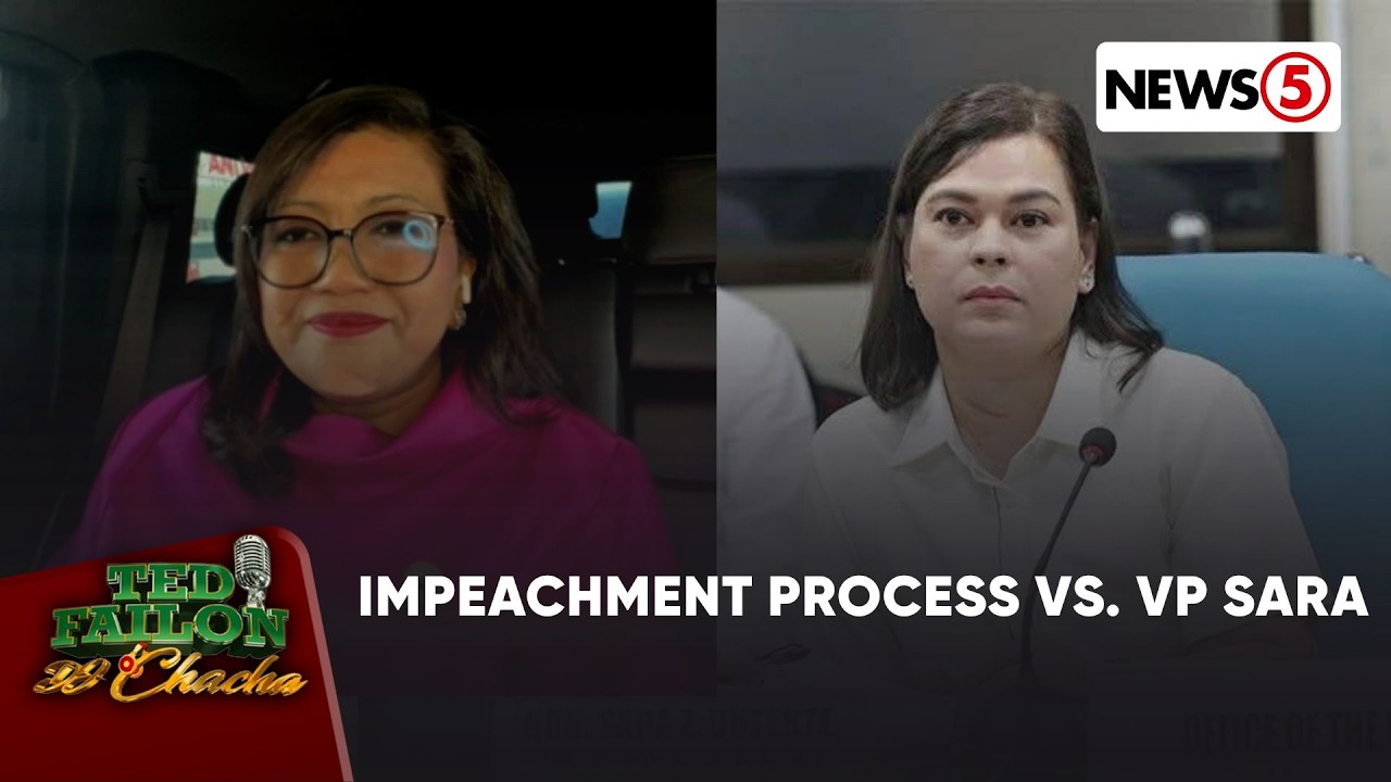 Impeachment process vs. VP Sara Duterte, inilatag | Ted Failon & DJ Chacha