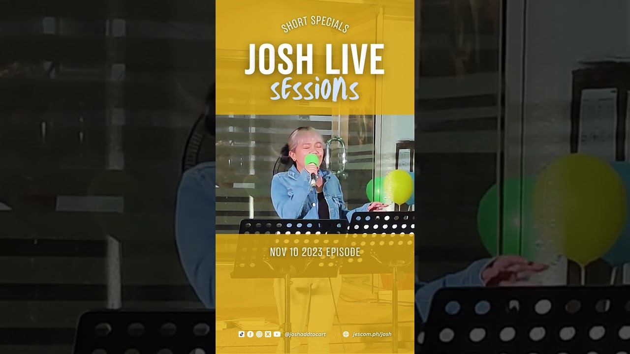 JOSH LIVE SESSIONS: THROWBACK - NOV 10 2023 #throwbackhits  #joshlive  #covers  #livesessions #fyp