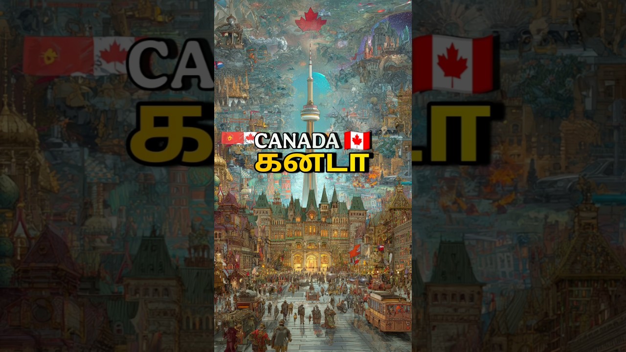 Canada Facts 🇨🇦 கனடா - Day 32/195 Countries Facts #tamil #factsintamil #facts #shortstamil