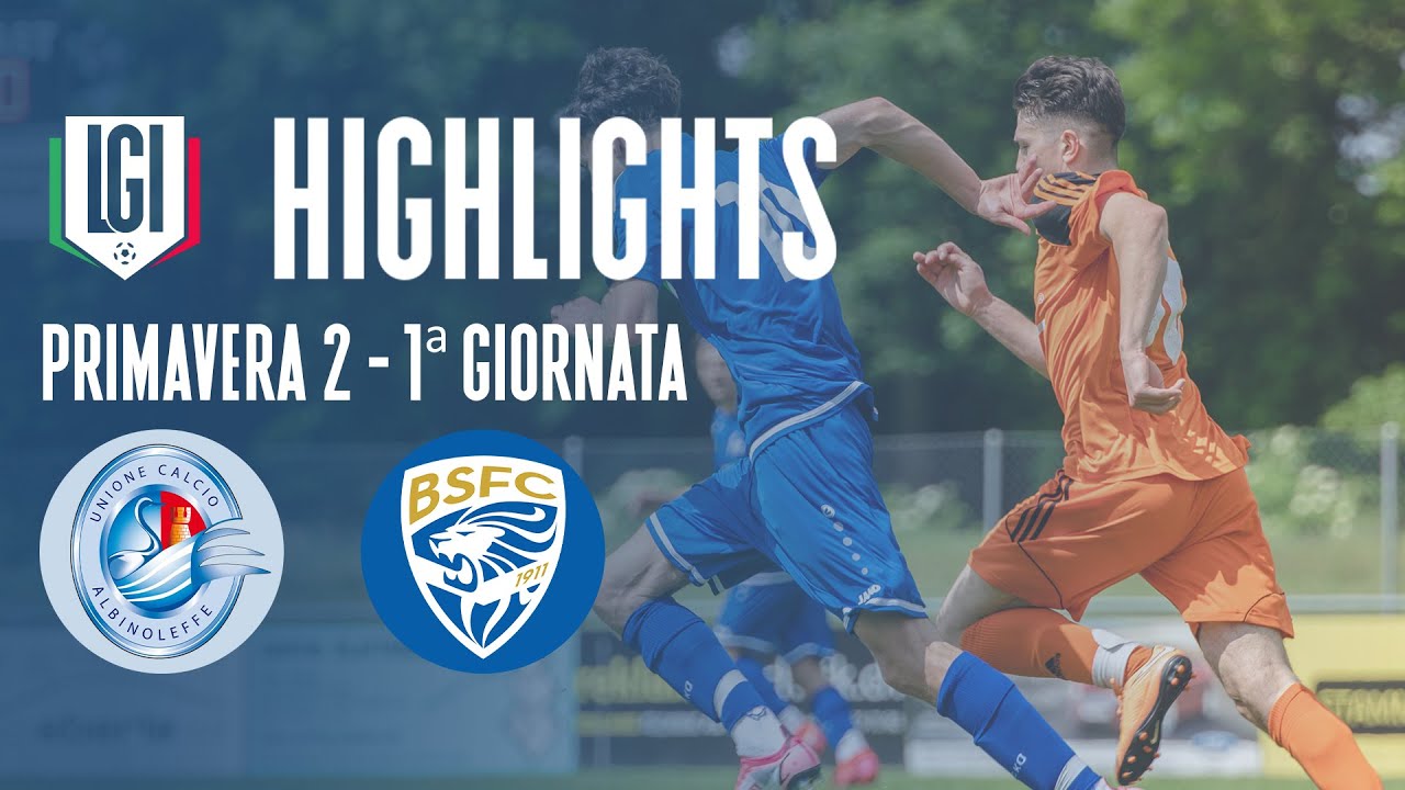 Highlights Albinoleffe-Brescia Primavera 2, 1^ giornata stagione 2023-24