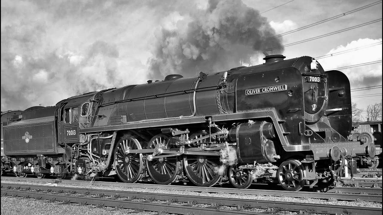 'Back To The Future' On The Footplate of 70013 'Oliver Cromwell' GCR: