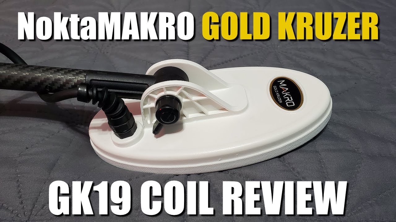 Metal Detecting:  Nokta Makro Gold Kruzer - GK19 Coil Review
