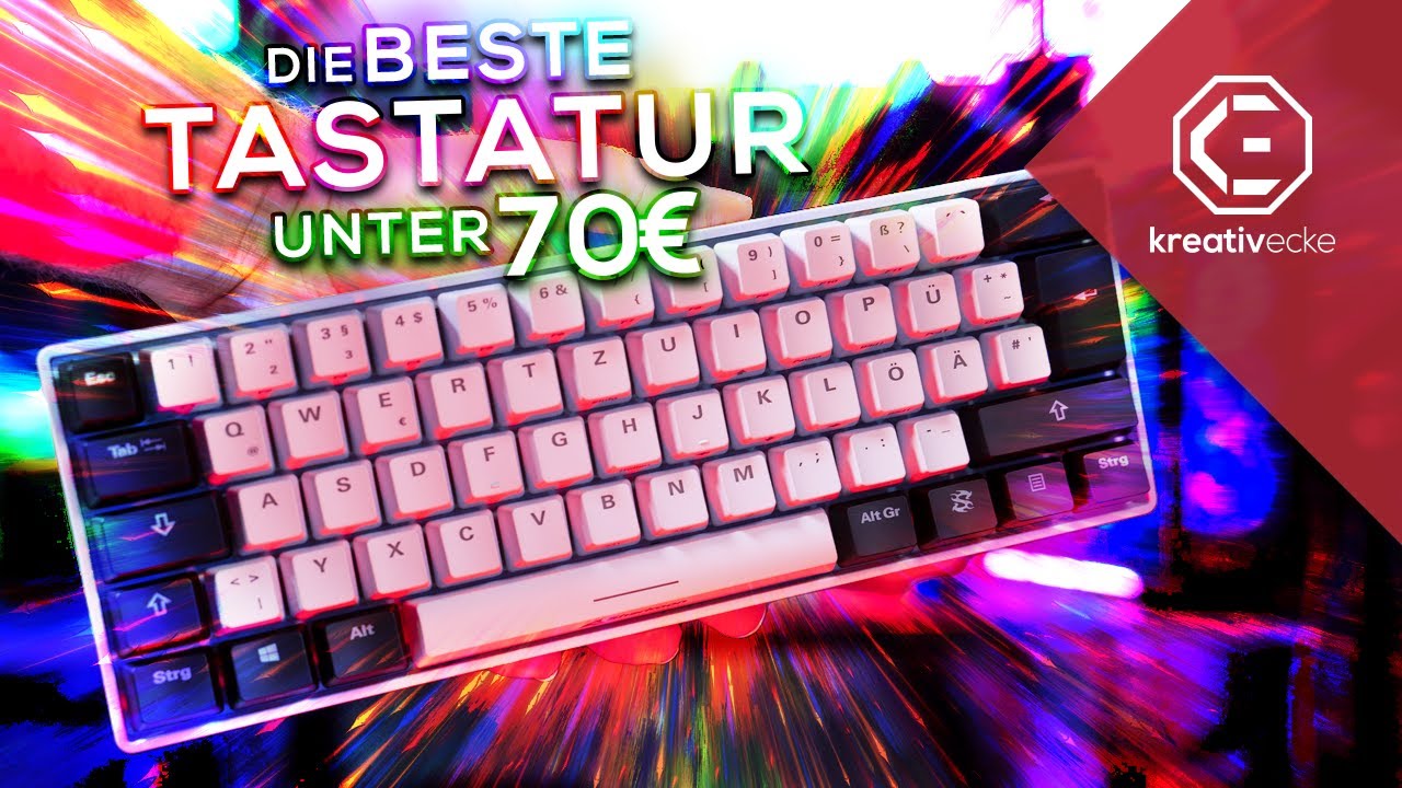 WAHNSINN: DIE BESTE GAMING TASTATUR für UNTER 70 EURO! Ne WIRKLICH günstige Custom Tastatur!