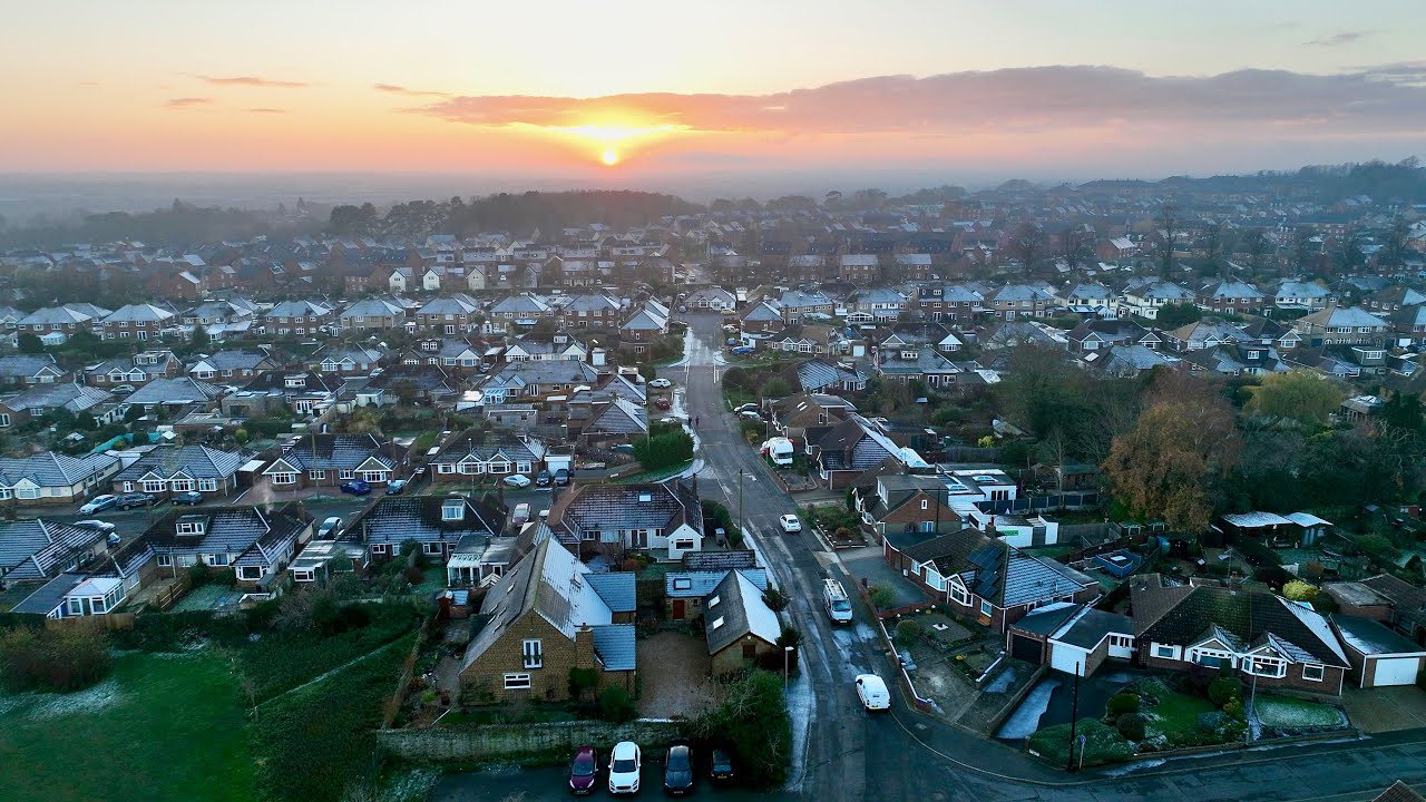 DJI DRONE FOOTAGE OVER DUSTON NORTHAMPTON