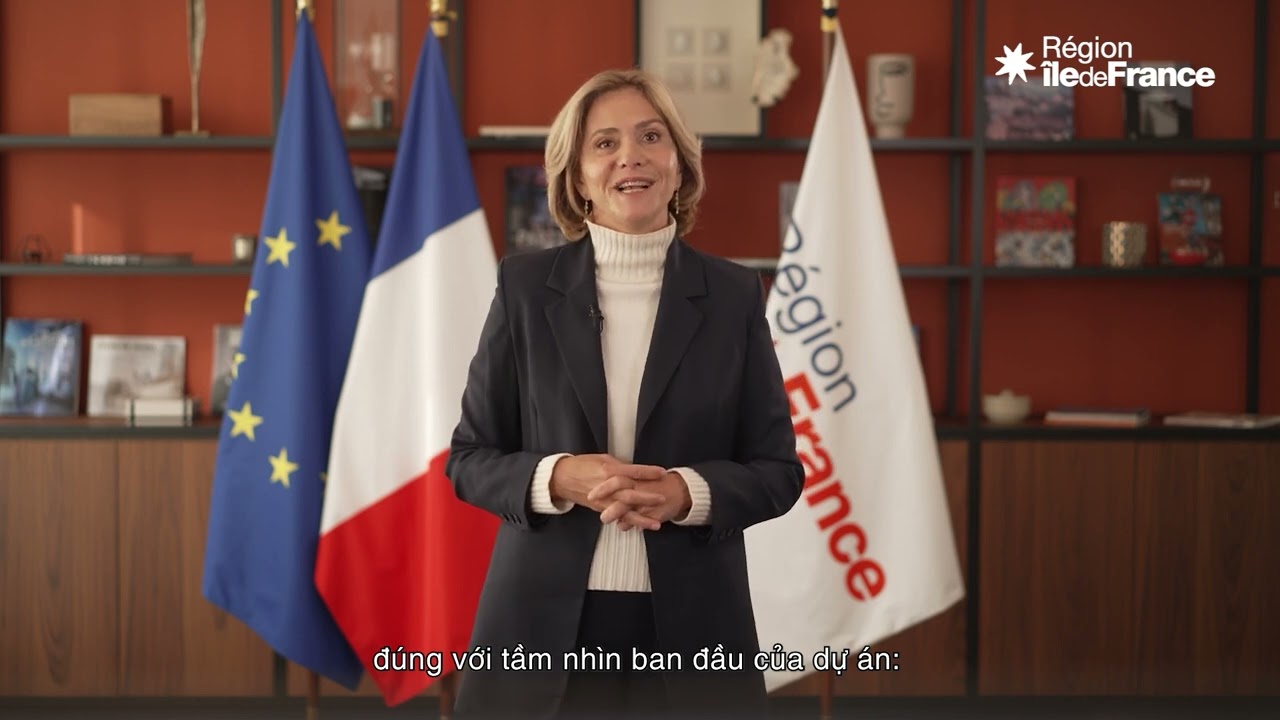 Bà Valérie Pécresse, chủ tịch vùng Île-de-France gửi lời chúc mừng USTH