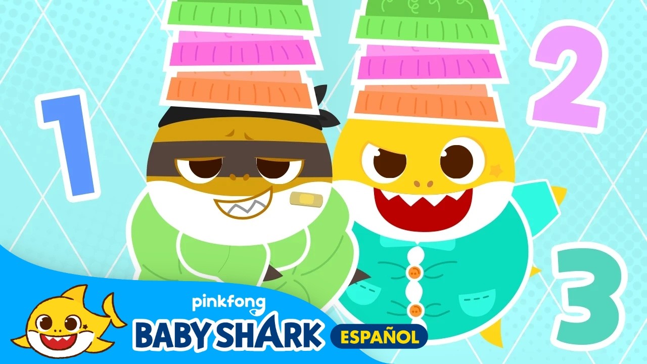 📚Aprendamos los Colores y Números con Tiburón Bebé | Video Educativo | Baby Shark en español