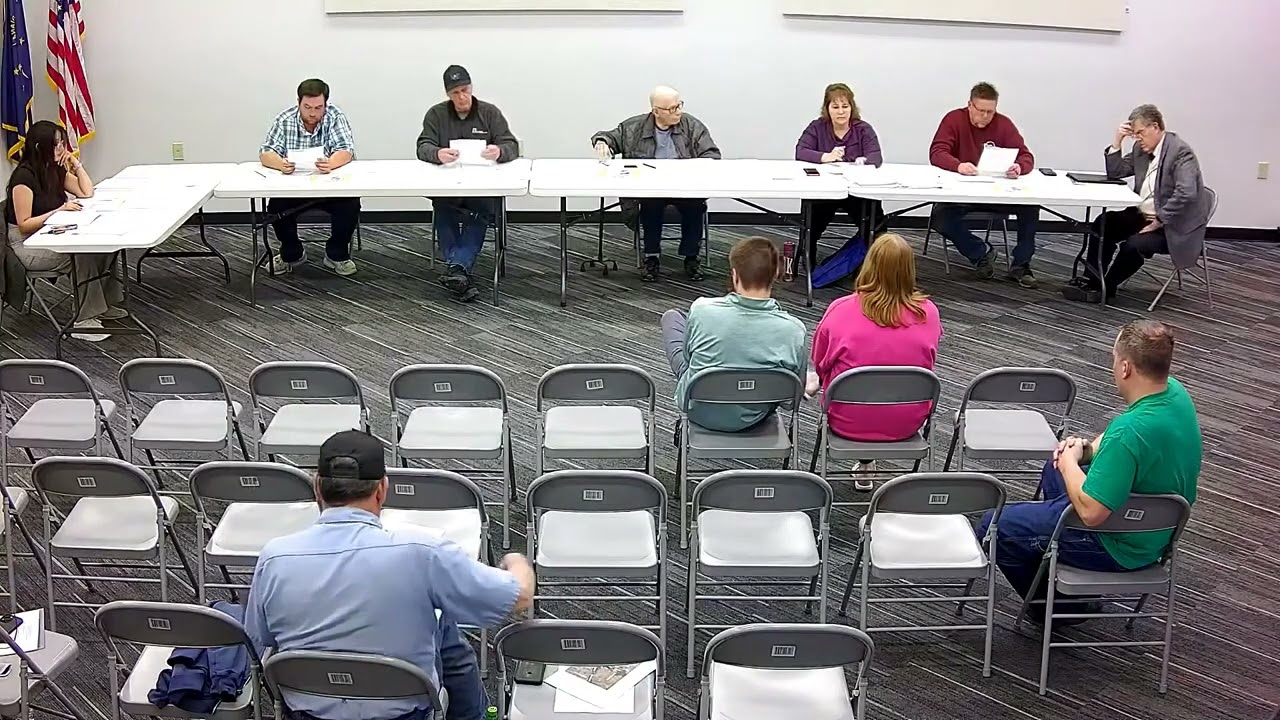 Kirklin Town Council Meeting March 9, 2026 at 7 00pm