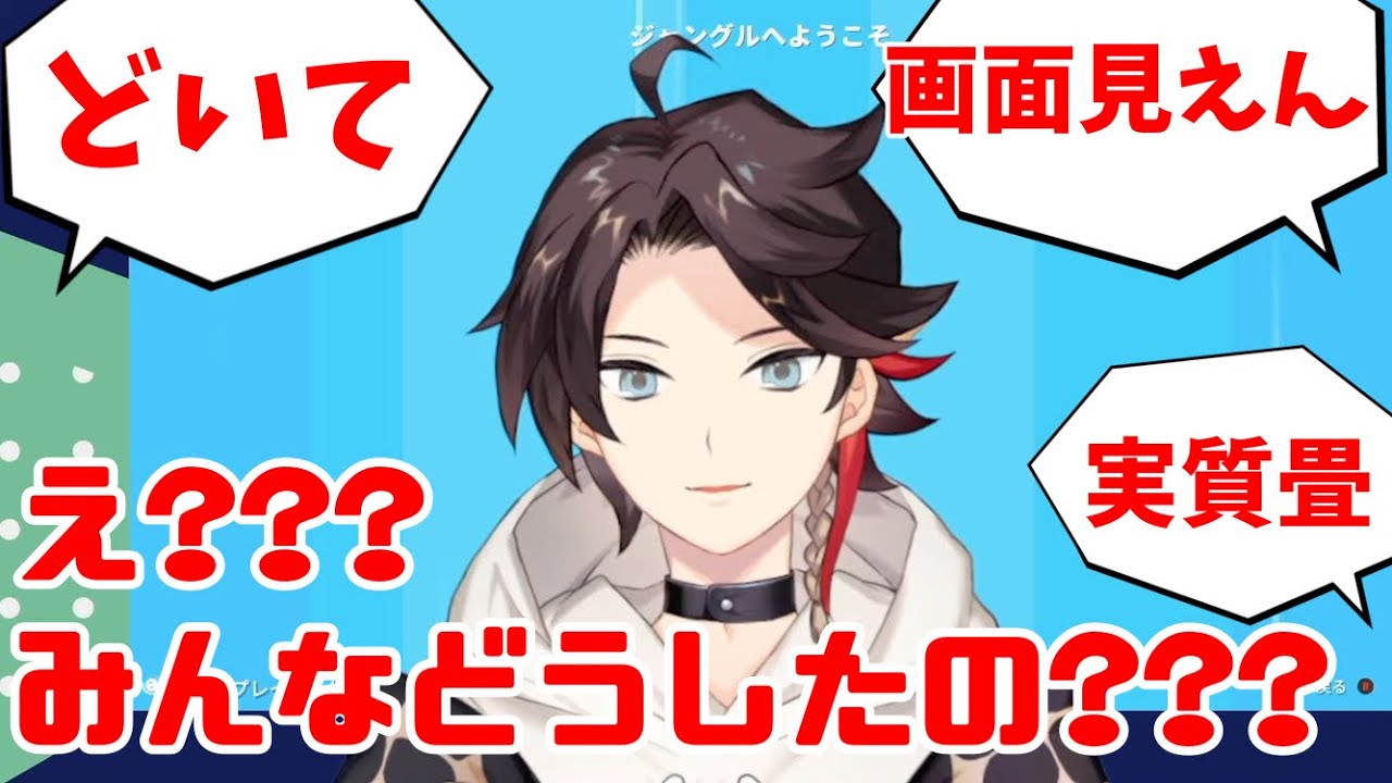 配信画面が見えない事故が起き、リスナーに指摘されるも全く気付かない三枝明那【にじさんじ切り抜き】