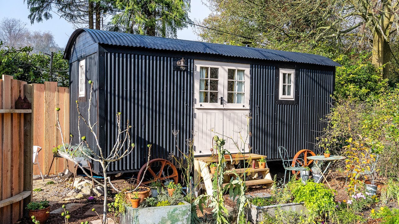The Most Beautiful South Coombe Shepherds Hut