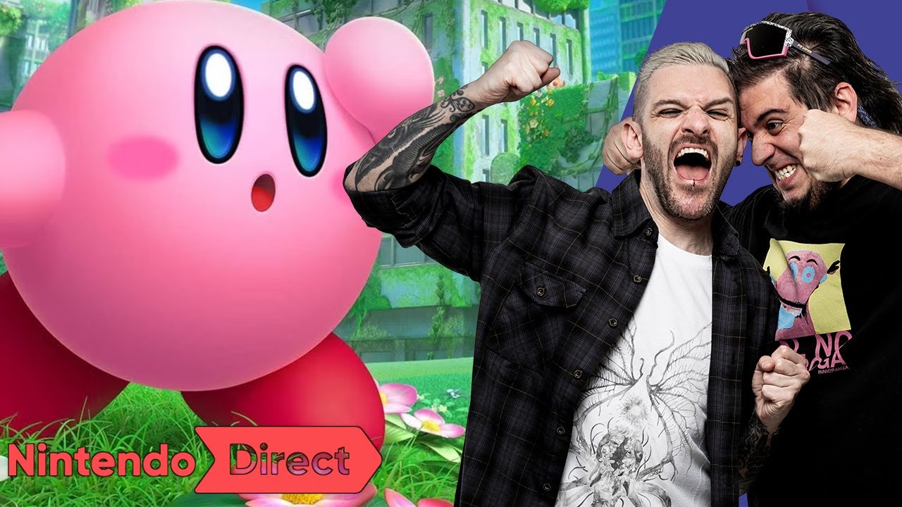 La nostra REACTION al NINTENDO DIRECT dedicato a KIRBY AIR RIDERS