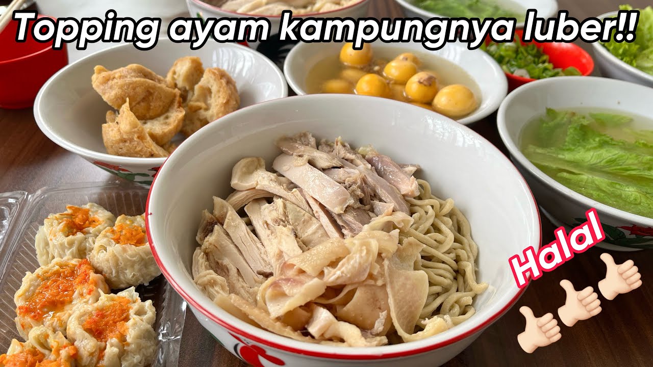 BAKMI AYAM KAMPUNG HIDDEN GEM DI KOMPLEK PERUMAHAN - BAKMI ASUI MUARA KARANG #noodles #bakmie #food