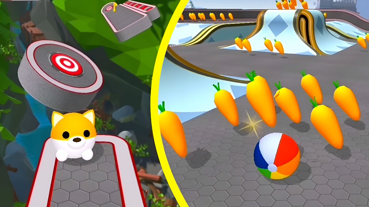 Rolling Ball Sky Escape - Gameplay SpeedRun All Levels 224 - 234