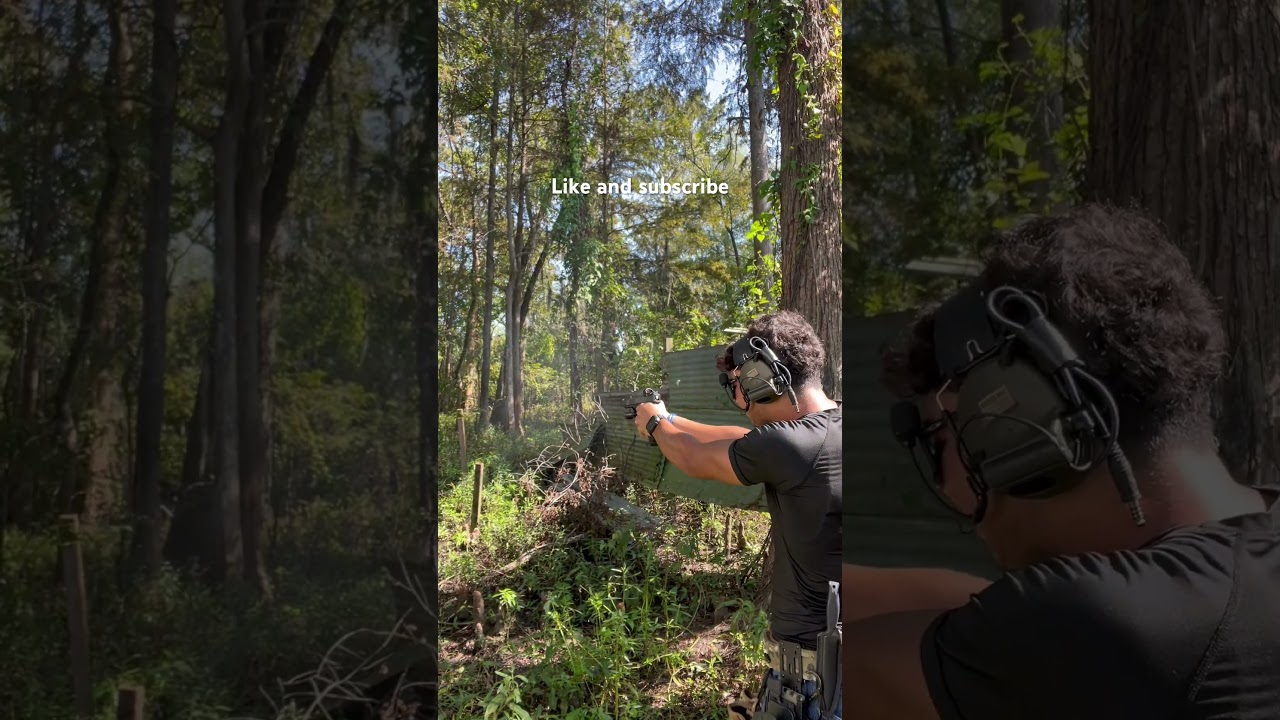 Shooting Glock 17 