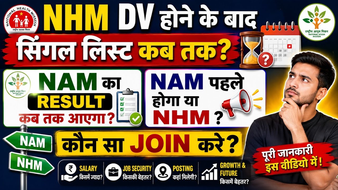 When will the Single List arrive after NHM DV? | NAM Result 2026 Date | Will NAM happen before NH...