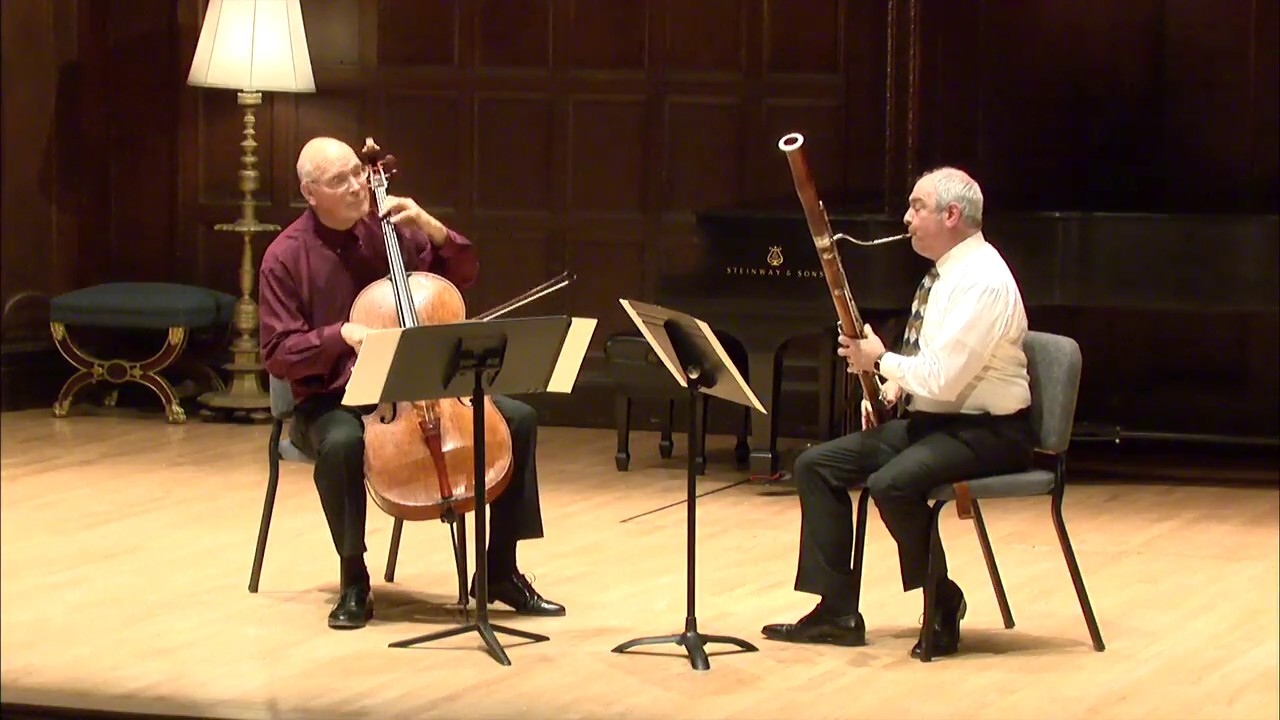 Mozart: Sonata in Bb for Bassoon and Cello K.292