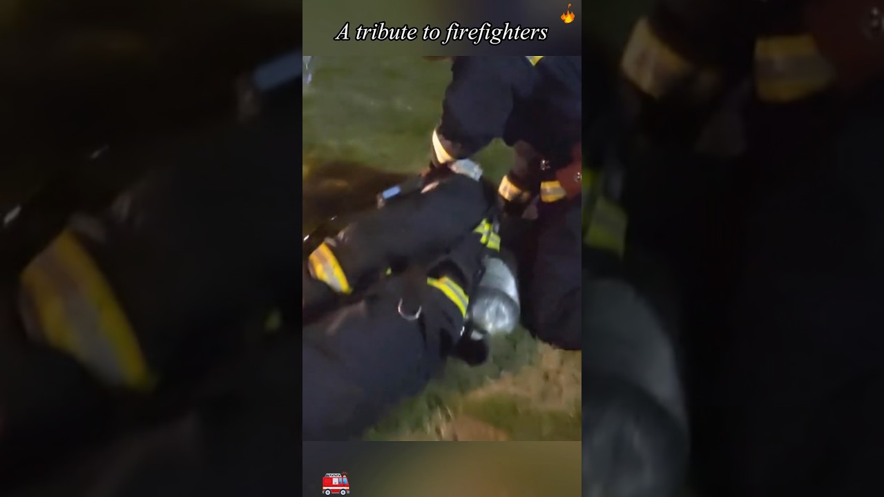 Heroes rushing into the flames 🔥#Firefighters #FirefighterLife #FirefighterHeroes #firerescue