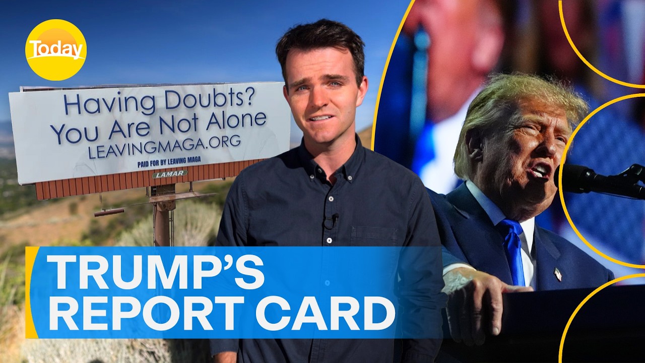 How do everyday Americans really feel about Donald Trump? | Today Show Australia