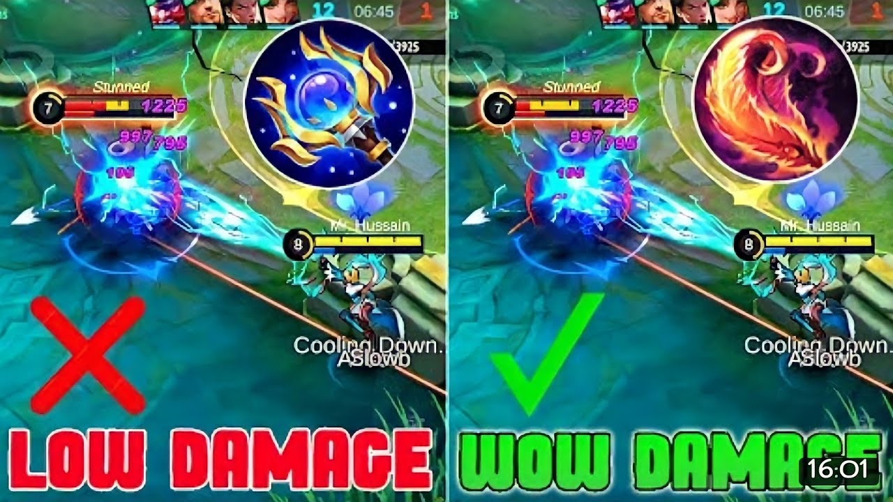 I REPLACED BLOOD WINGS AS A FIRST ITEM AND THIS HAPPENED | Mlbb