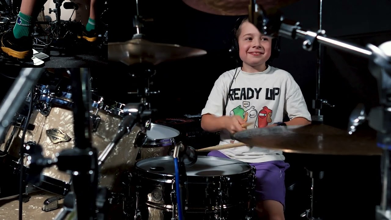 Liquid Tension Experiment - Acid Rain (Drum Cover) by Igor Galazka, 9 years old