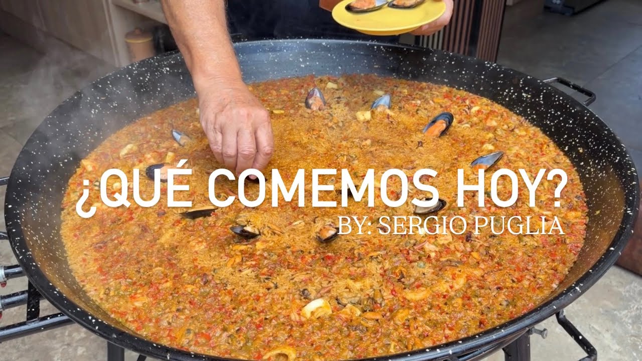 ¿QUÉ COMEMOS HOY? Paella a la velenciana 