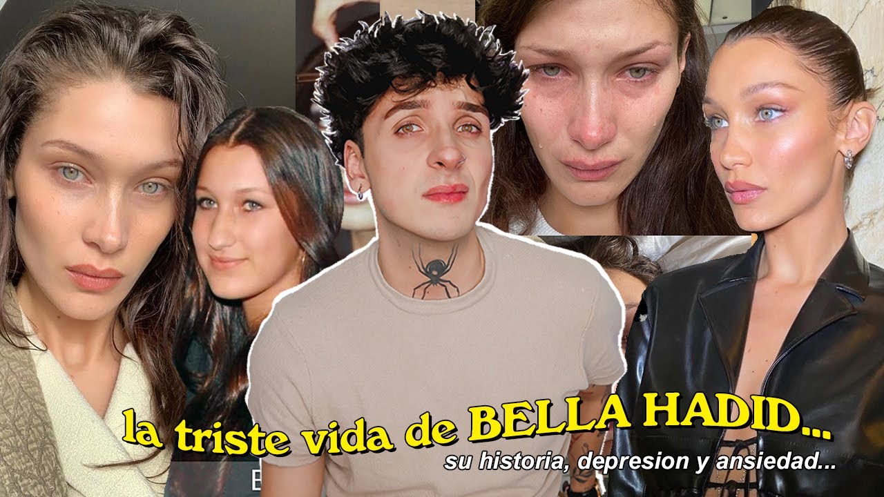 la triste y trágica vida de BELLA HADID... sus cirugías, problemas y trastornos