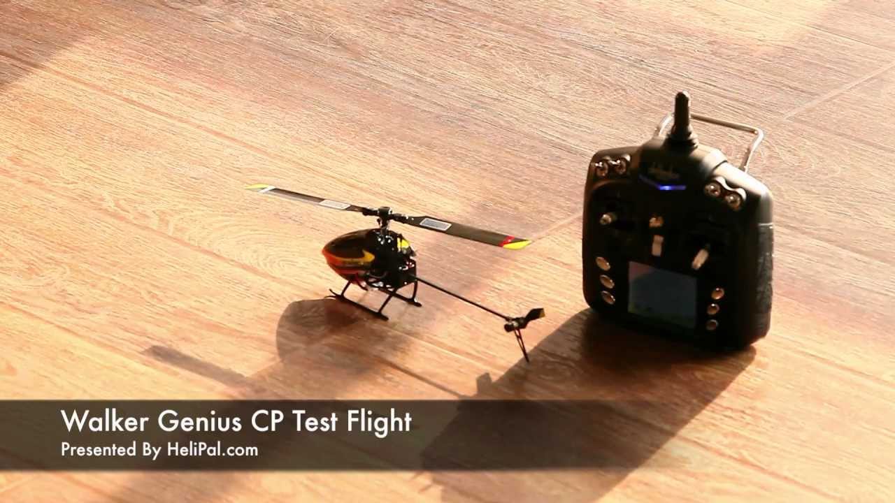 HeliPal.com - Walkera HM Genius CP Helicopter Test Flight