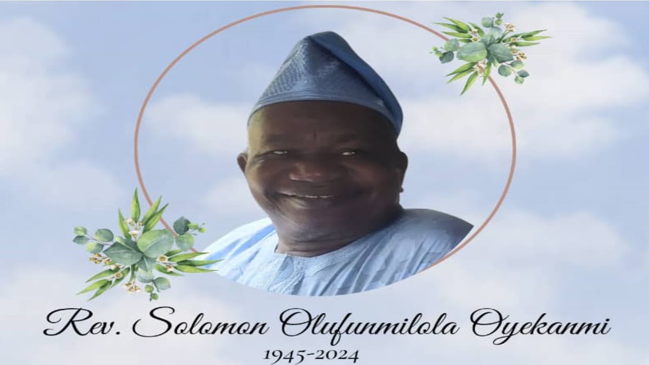 Funeral Service of Solomon Olufunmilola Oyekanmi