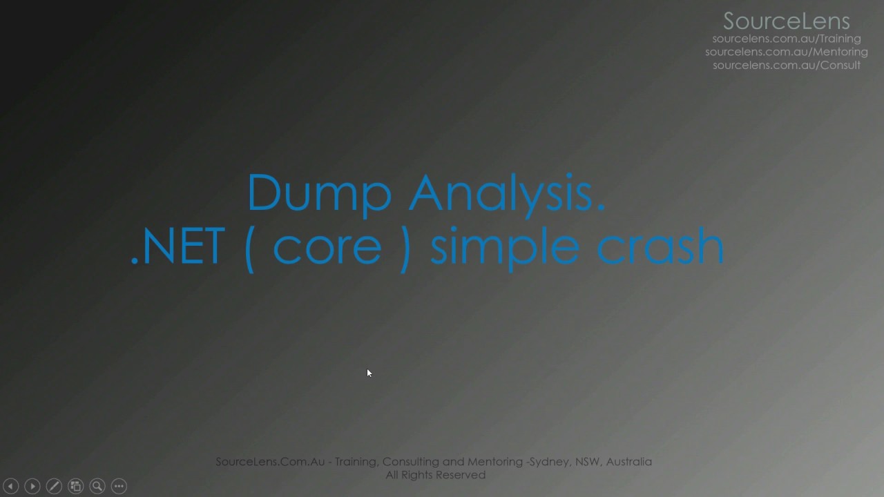 .NET (core) debugging - Part 1 -  Simple Managed Crash dump analysis with SOS