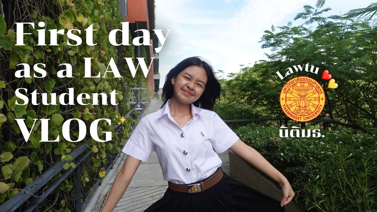 First day as a LAW Student VLOG เปิดเทอมนิติธรรมศาสตร์!! ❤️💛~ college life starts now | Peggymilane