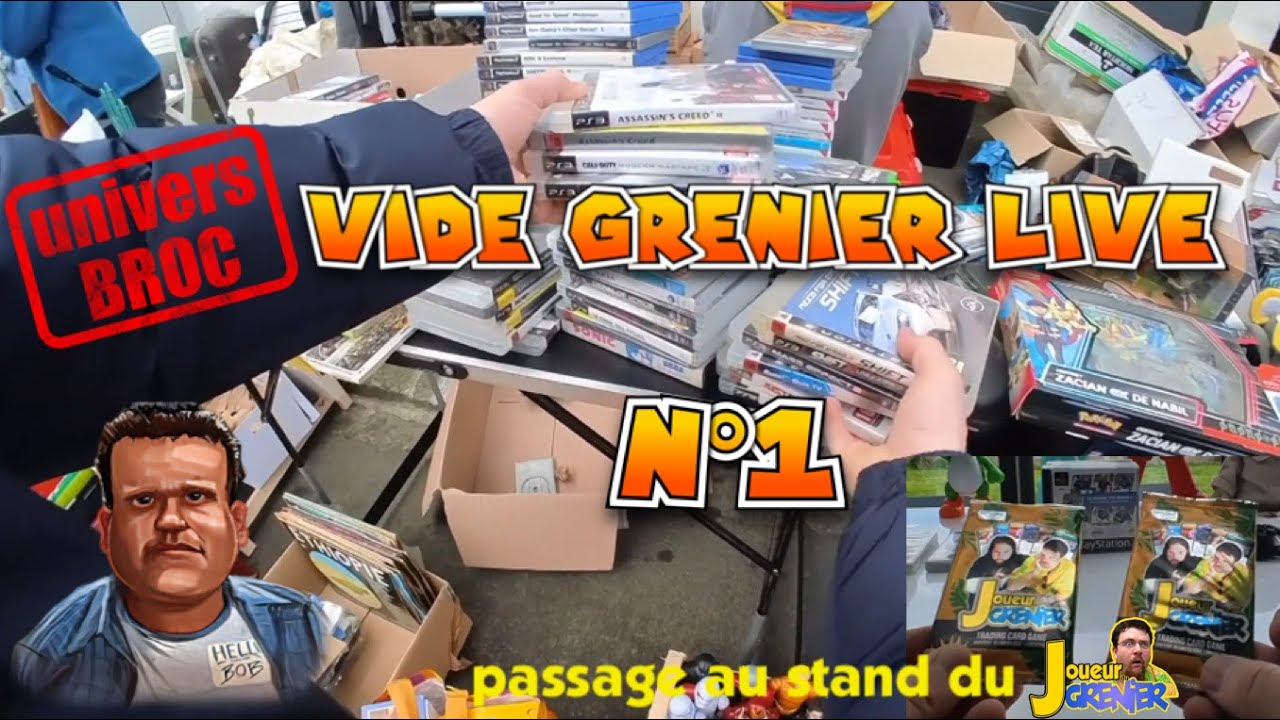 vide grenier live N°1 : 1er vide grenier 2025