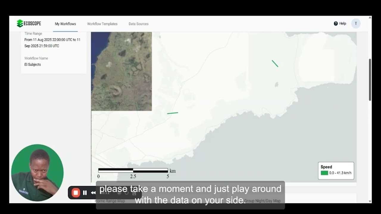 Subject Tracking Workflow in Ecoscope