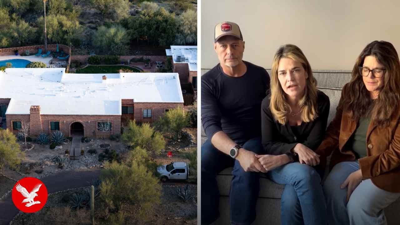 Live: View of Nancy Guthrie's home in Arizona as family agrees to pay ransom for mother's return