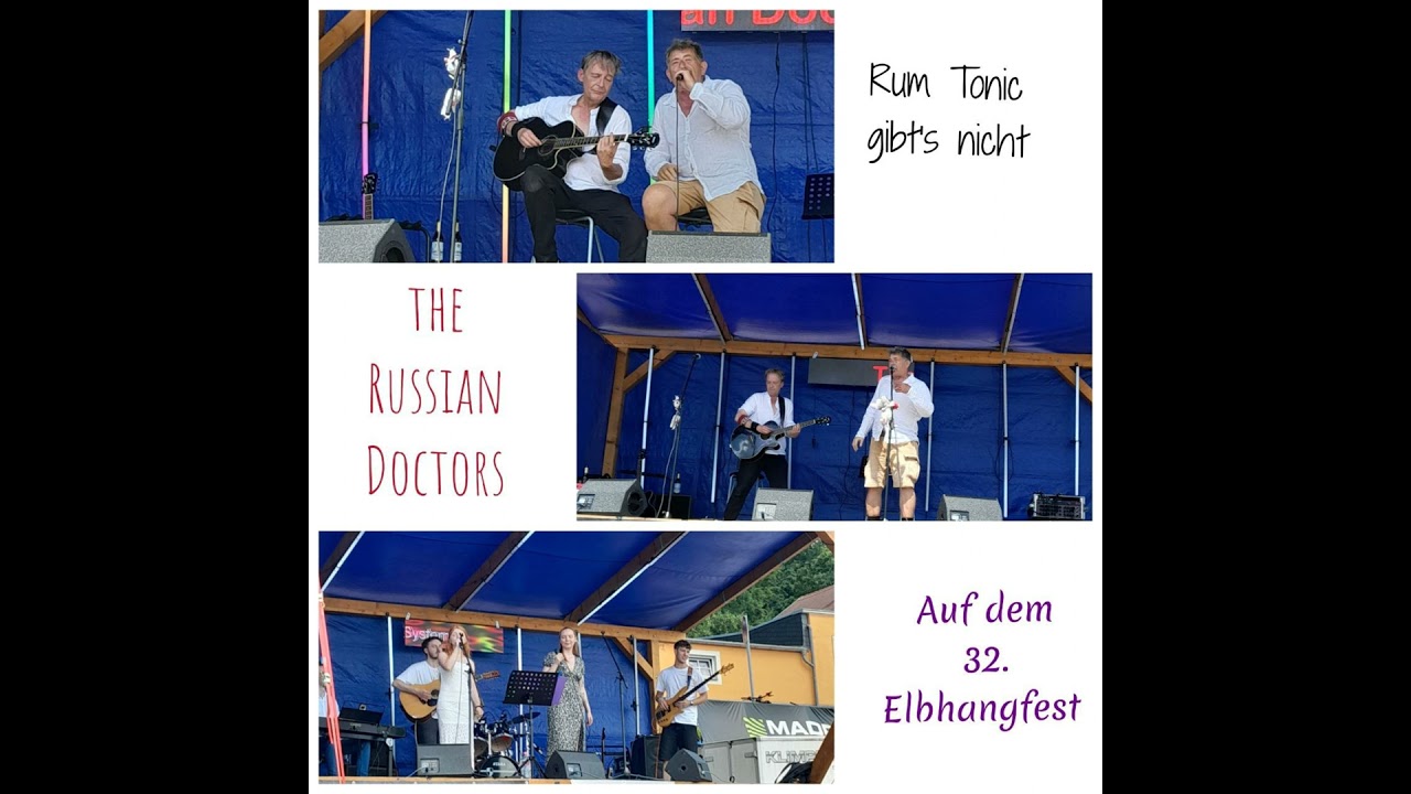 Rum Tonic gibt's nicht - das Elbhangfest