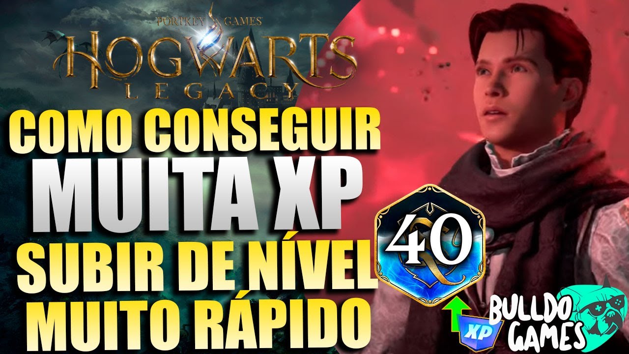 Hogwarts Legacy - Como Conseguir MUITA XP e Subir De NÍVEL Muito RÁPIDO! Nível 40 Rápido
