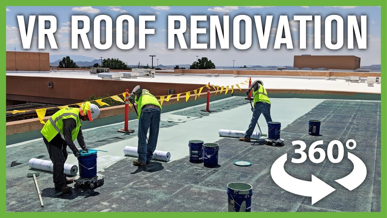 RoofCARE Roof Renovation w/ GAF HydroStop System – 360° VR 4K