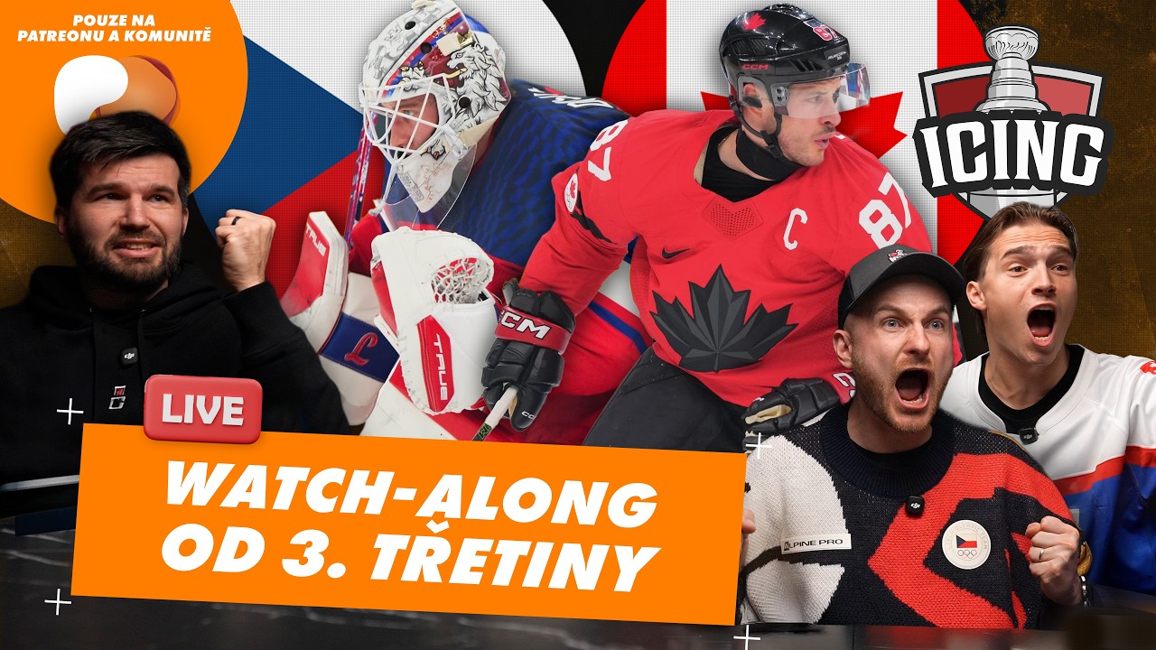 ČESKO:KANADA WATCH-ALONG 3. třetiny!
