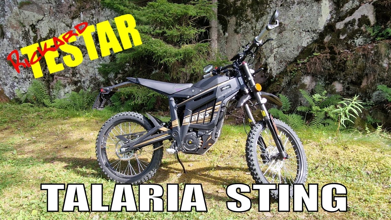 Testar Elektrisk Moped Talaria Sting