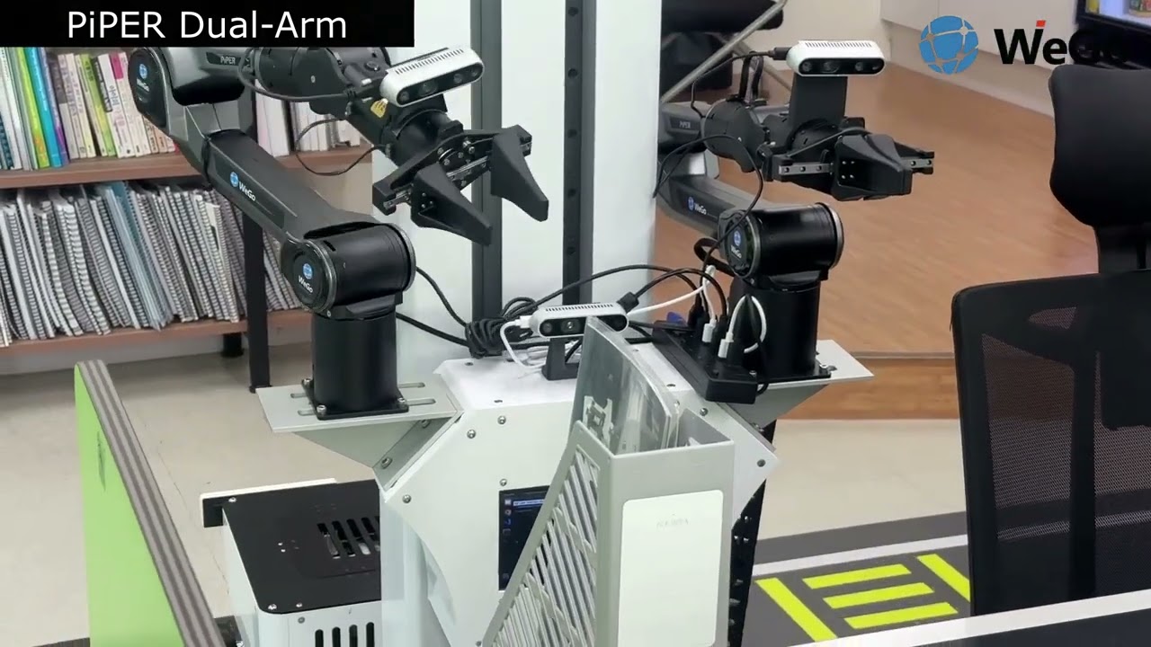 지능형로봇팔, DUAL ARM Robot, Embodied AI, Physical Intelligence (Vision Language Action (VLA)