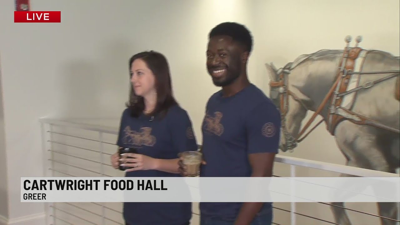 The Cartwright Food Hall opens at 4 today with something for everyone's taste.