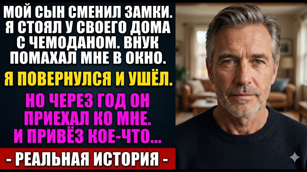 Сын выгнал меня из дома «Здесь больше нет места для тебя»  Но через год он не ожидал ЭТОГО…