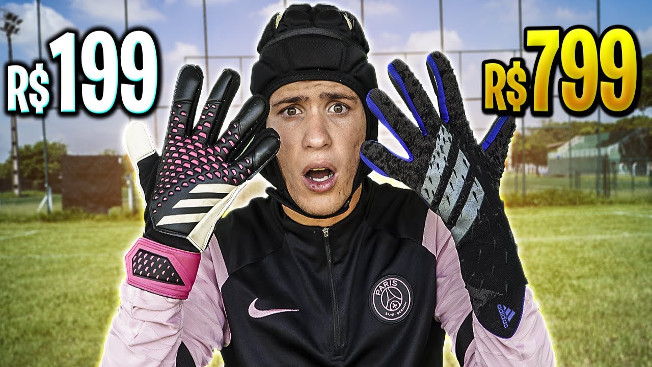 LUVA ADIDAS PREDATOR DE R$ 799 vs PREDATOR MATCH DE R$ 199
