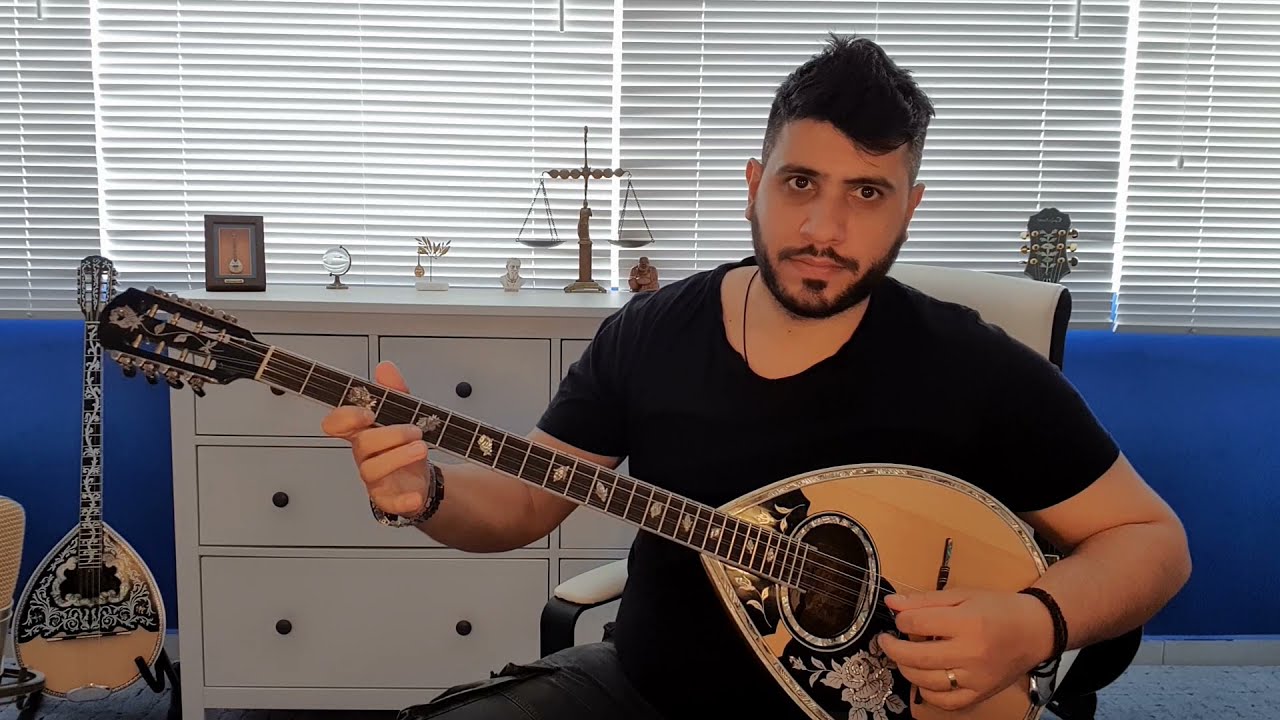 Τα ματόκλαδα σου λάμπουν. Εκμάθηση με μπουζούκι. #bouzoukidalsegno | Παναγιώτης Βλαχάκης