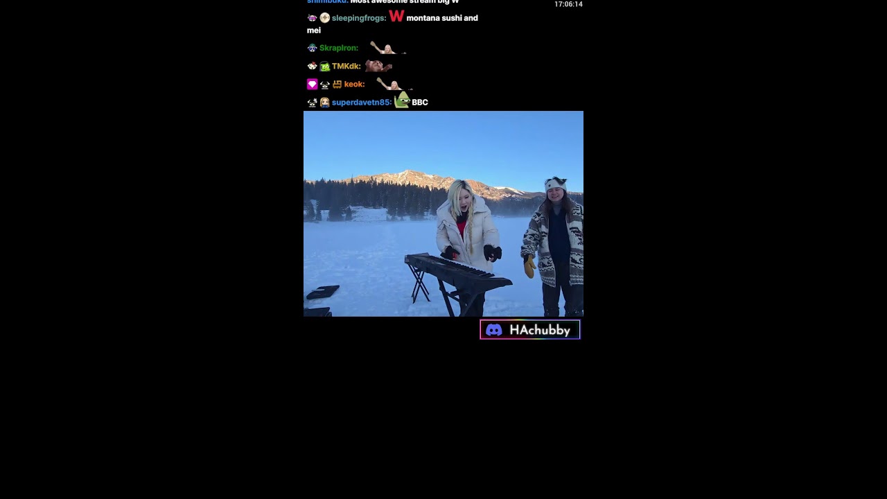 Piano Concert on a Frozen Lake! Last Day in Montana! w/ @TheSushiDragon Meishelly (Vertical)