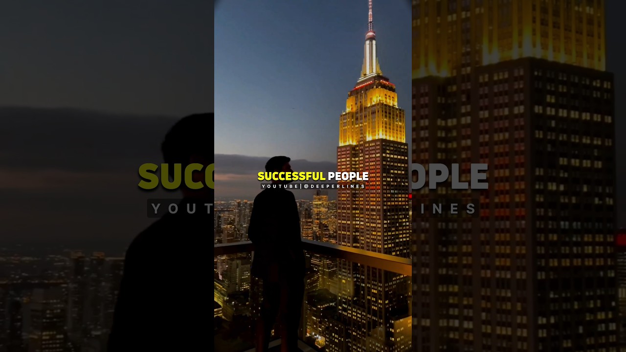 Successful People Are Not Lucky🤞🔥 ~Whatsapp status #shorts #motivation #success