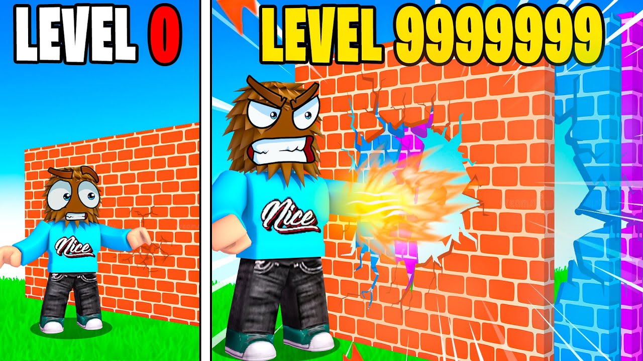 Punching 1,329,012 Walls In Roblox