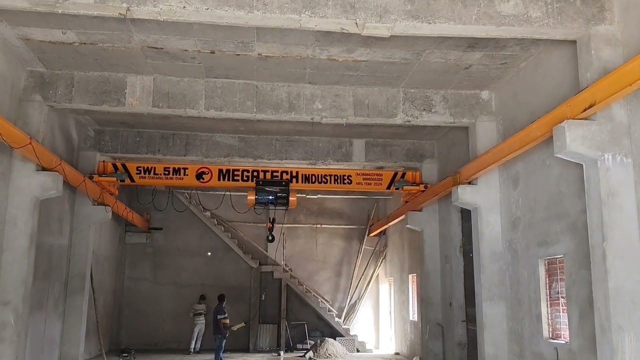 Electric Single Girder Eot Crane | Available on IndiaMART