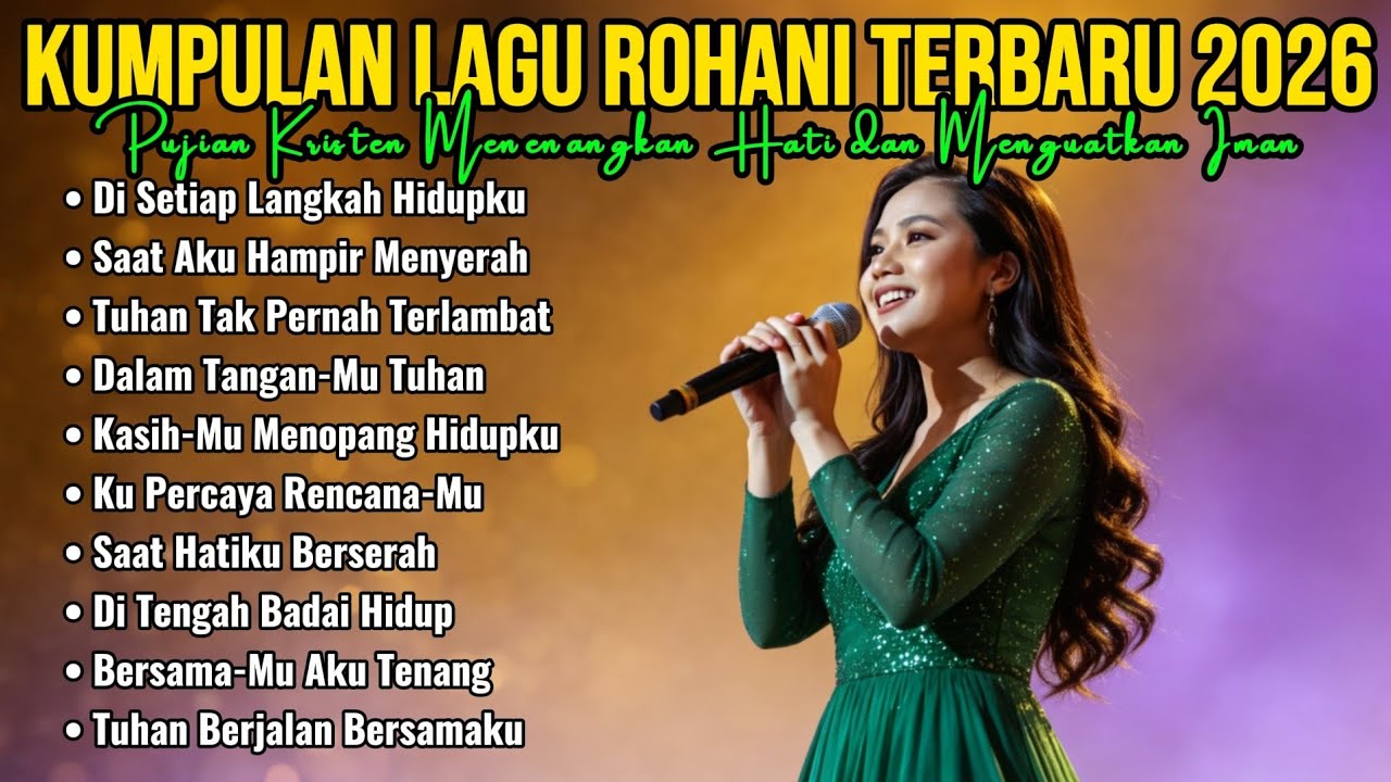 Kumpulan Lagu Rohani Terbaru 2026 | Pujian Kristen Menenangkan Hati dan Menguatkan Iman