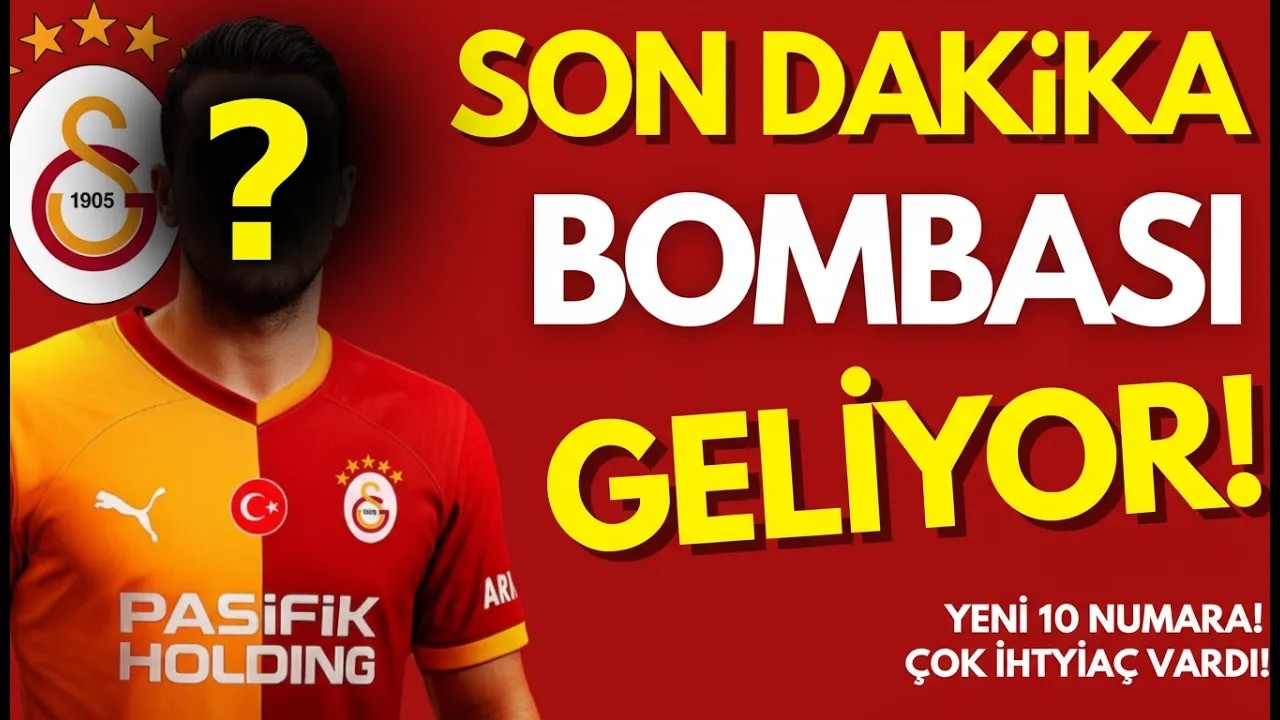 GALATASARAY'DA SON DAKİKA TRANSFERİ! İŞTE YENİ 10 NUMARA..
