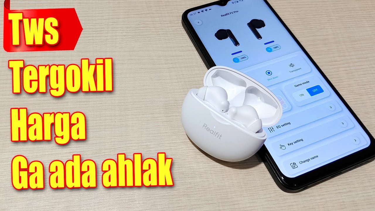 Tws realfit f2 pro review plus dan minus nya