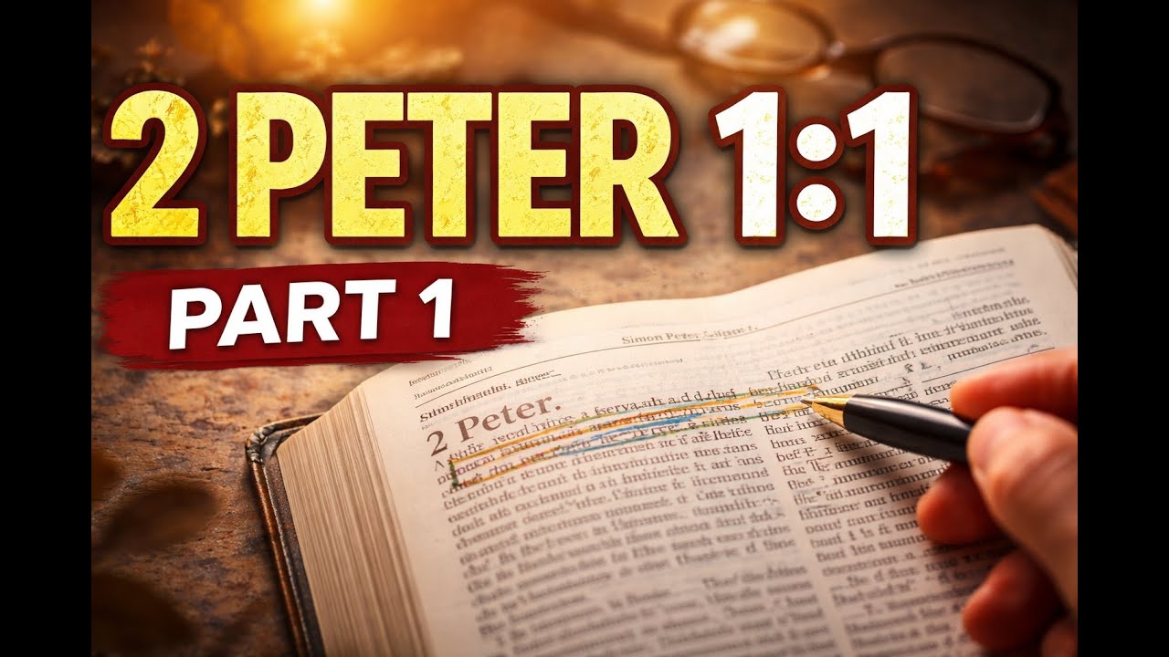 Breaking Down 2 Peter 1:1 | Part 1